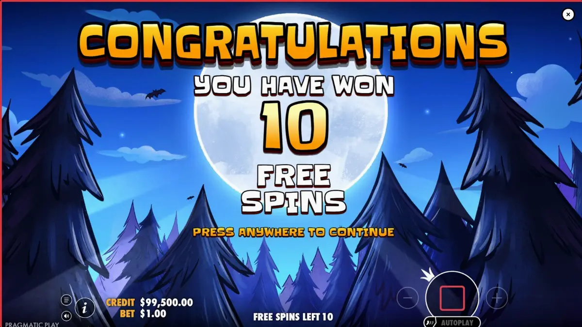 Karakter pekemah lucu dalam slot Out of the Woods oleh Pragmatic Play